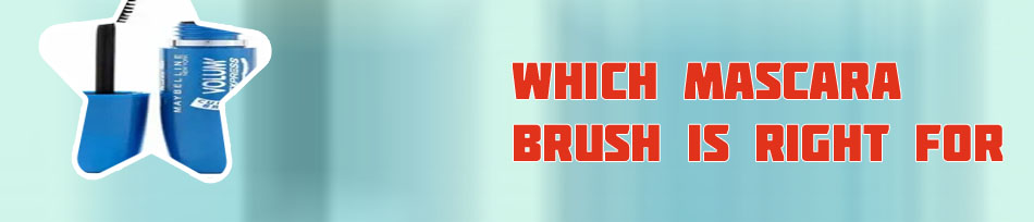 Curved mascara brush