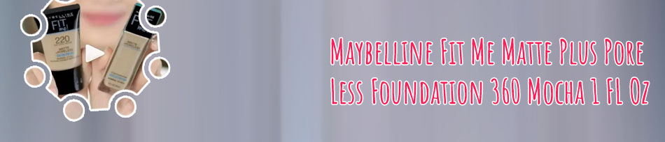Fit me makeup foundation