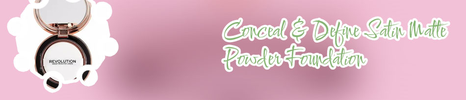 Makeup revolution conceal & define powder foundation