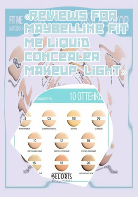Maybelline fit me 10