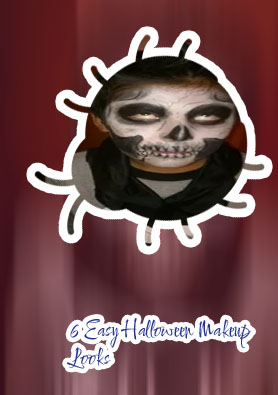 Quick halloween makeup