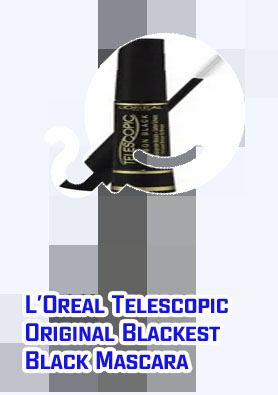 Telescopic mascara blackest black