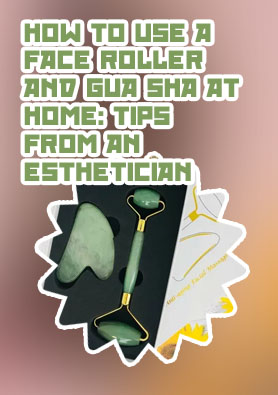 Use of jade roller and gua sha